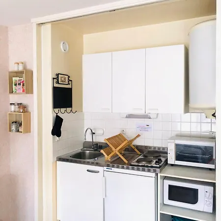 Paisible Studio Avec Agréable Loggia Et Vue Dégagée