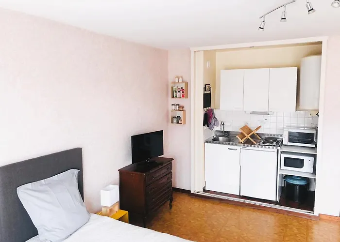 Apartment Paisible Studio Avec Agreable Loggia 2 Mn Du Centre Aix-les-Bains